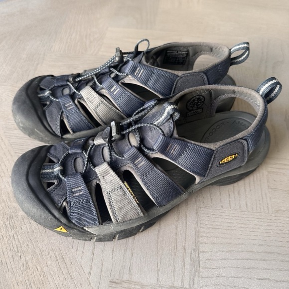 Keen Newport H2 Hiking Sandals Mens 12 Blue Gray Waterproof Outdoor Hybrid main image 9